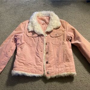 Pink corduroy Lg. jacket